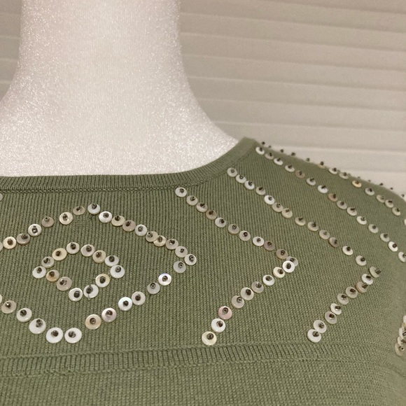 NWT Reba Sleeveless Blouse Size Large - Picture 7 of 10